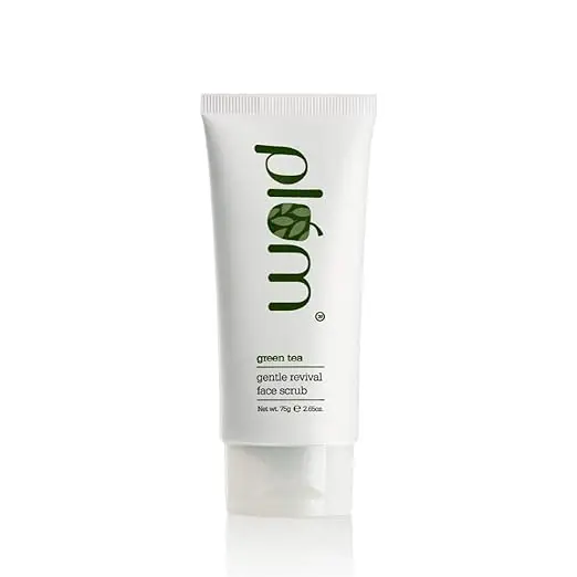 Plum Green Tea Gentle Revival Face Scrub | For Oily, Acne-Prone Skin |