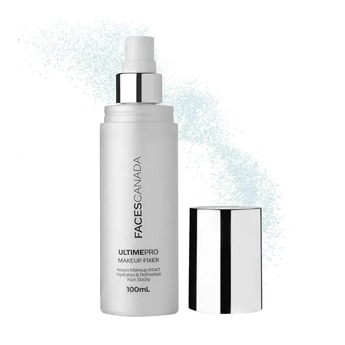 FACES CANADA Ultime Pro Makeup Fixer | Long Lasting Makeup Setting Spray | Hyaluronic Acid & Vitamin E Enriched | No Alcohol