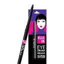 LAKMÉ Elle 18 Black Pencil Kajal 0.35 G, Matte Finish Kajal Black, Waterproof, Smudge Proof