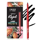 FACES CANADA Kajal - Black, 0.35g | 24 Hr Long Stay | One Stroke Smooth Glide | Waterproof, Smudgeproof & Fadeproof