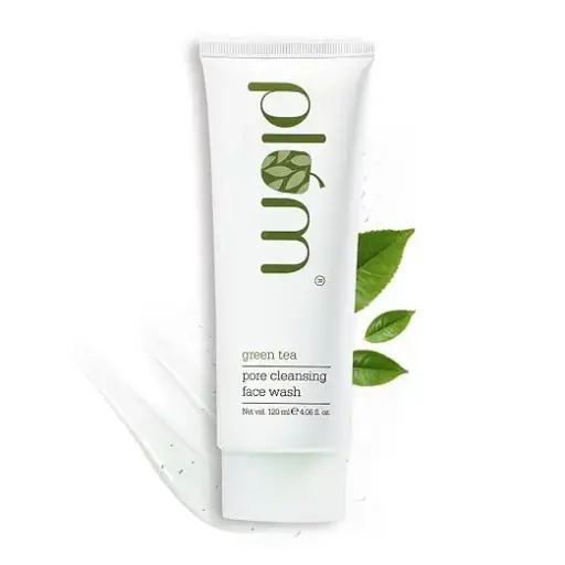 Plum Green Tea Pore Cleansing Face Wash | Acne Face Wash | Oily Skin | Bright, Clear Skin |Face Wash for Women & Men
