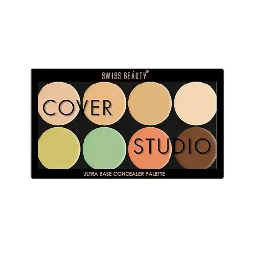 Swiss Beauty Concealer Palette | Light Weight Multi-Purpose Concealer Color Corrector Palette