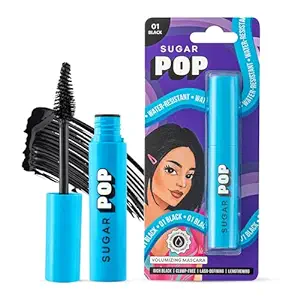 SUGAR POP Volumizing Mascara Black - 9 ml | Clump-free | Volumizes | Lengthens | Smudge-proof