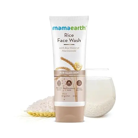 Rice Facewash With Rice Water & Niacinamide for Glass Skin
