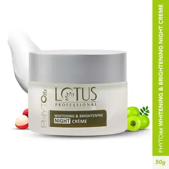 Lotus Professional Phyto-Rx Whitening & Brightening Night Creme (50gm)