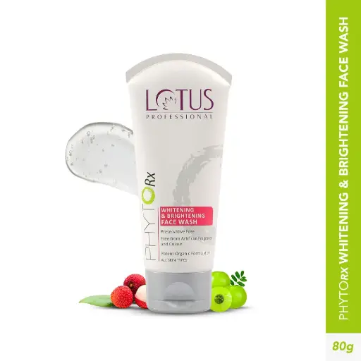 Lotus Professional Phyto-Rx Whitening & Brightening Facewash (80gm)