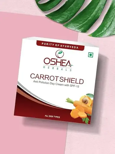 Oshea Herbals Carrotshield Anti-Pollution Day Cream with SPF 15