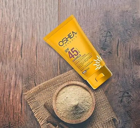 Oshea Spf 45 sunscreen I Enriched with Chamomile & Calendula Extract White