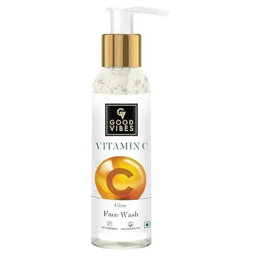 Good Vibes Vitamin C Glow Facewash | Deep Cleansing, Brightening, Refreshing